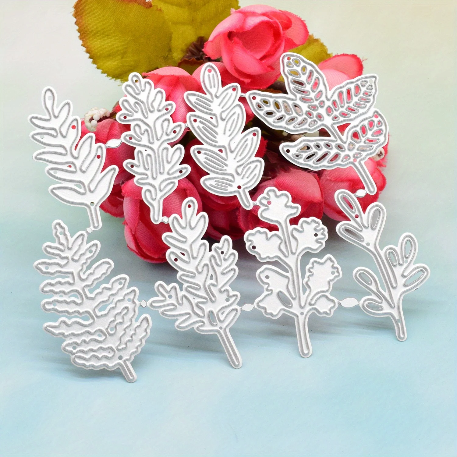 Leaves Plant Metal Cutting Dies for Scrapbooking Album Greeting Birthday Gift Card Making Paper Craft