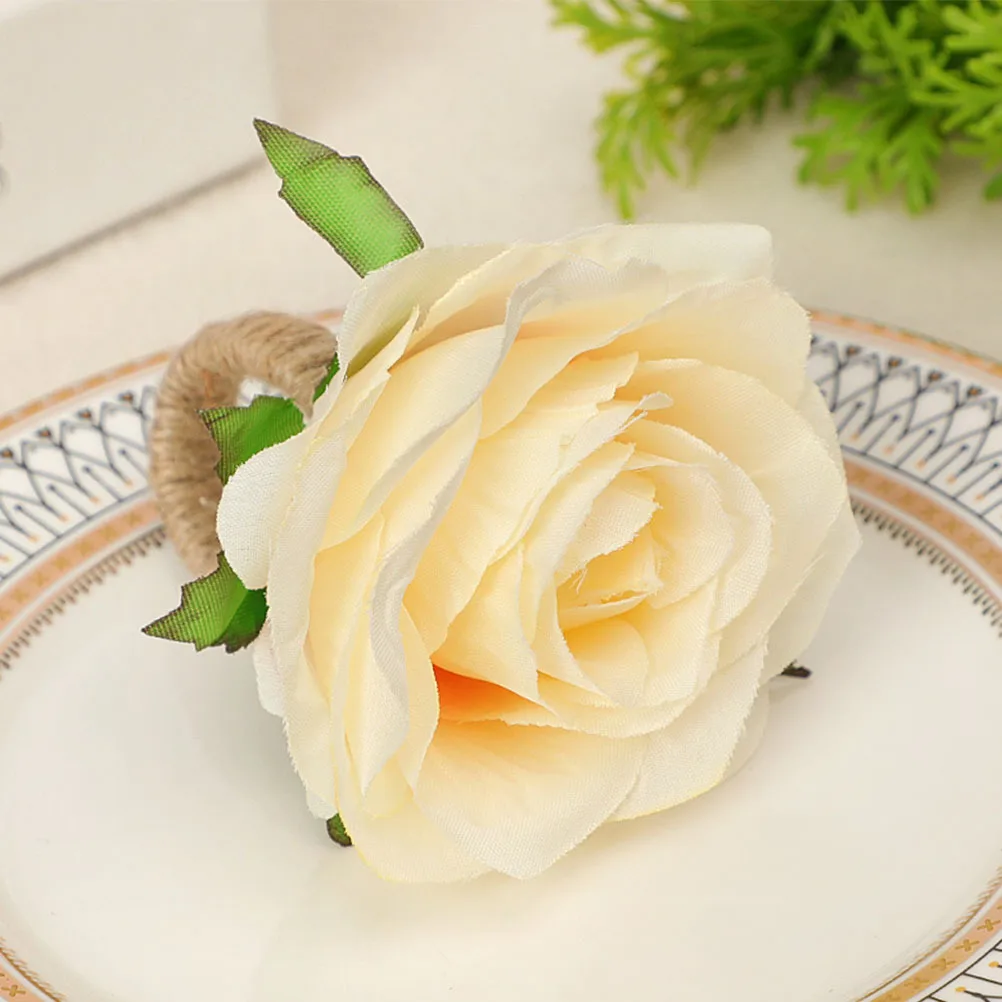 

2Pcs Decorative Napkin Buckles Premium Material Elegant Design Suitable for Various Occasions Gift Idea