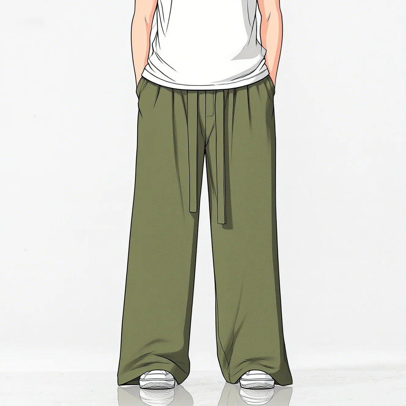 

Весна/Лето 2022, новые мужские большие китайские хлопковые брюки из конопли, мужские японские прямые широкие брюки Harun, повседневные брюки