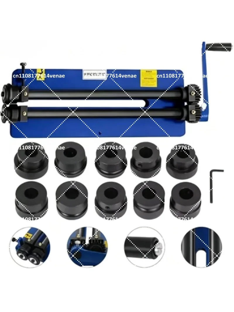 Stainless Steel Manual Tube Bender Exhaust Pipe Bending Tool Bar Pressing Machine