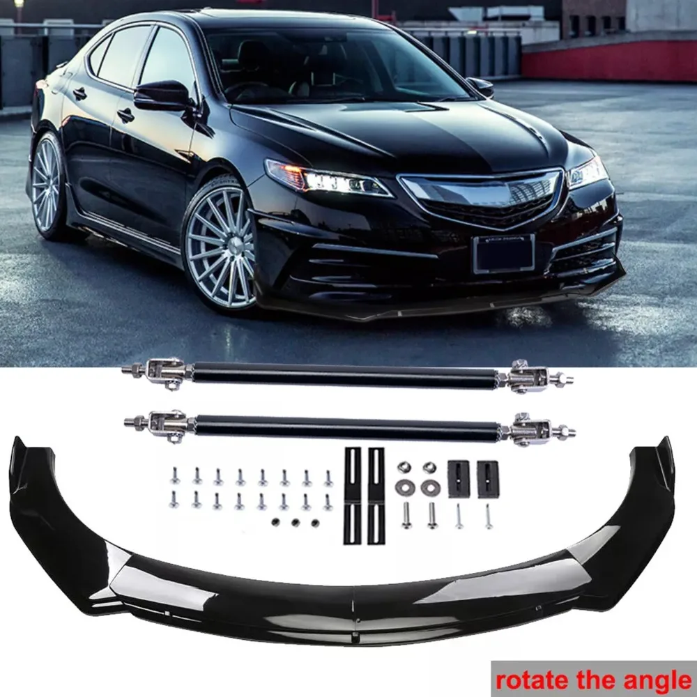 

For Acura TLX ILX Front Bumper Lip Part Accessories Splitter Spoiler Body Kits United States