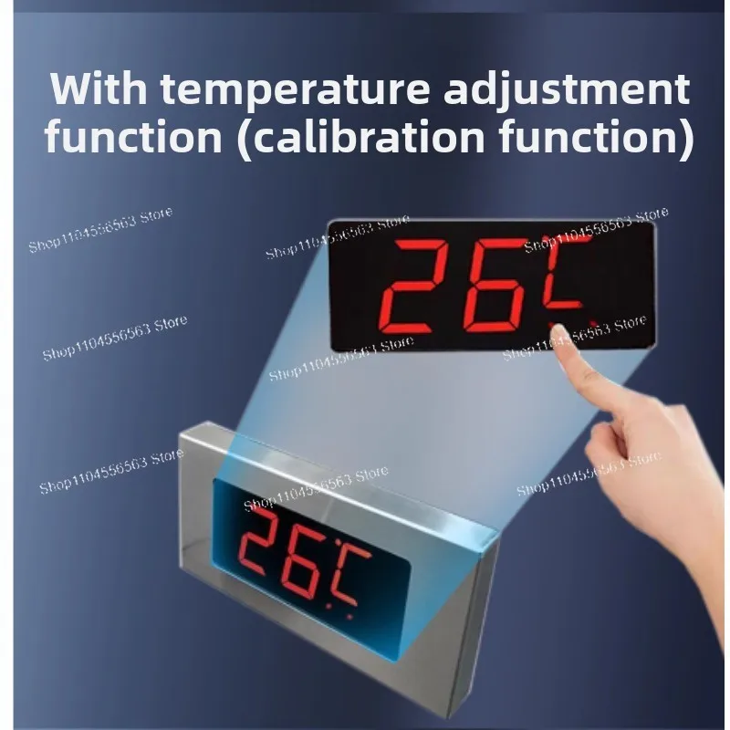 304 Stainless Steel Plug-in High Precision Large Screen Digital for Cold Storage Bathroom Swimming Pool