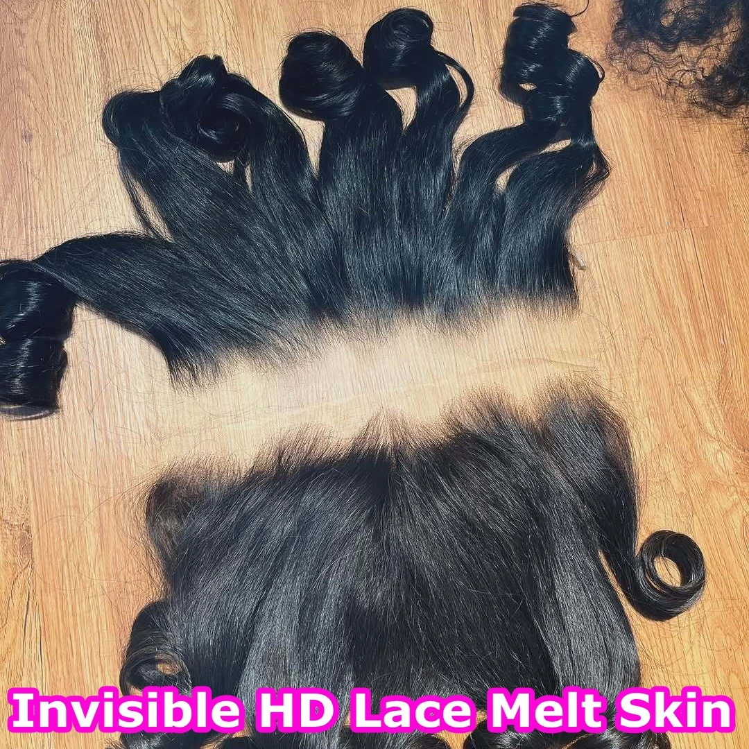 

Невидимые 13x6 HD кружевные фронтальные только свободные волны, полностью фронтальные необнаружимые HD кружевные застежки, только человеческие волосы для женщин, предварительно выщипанные