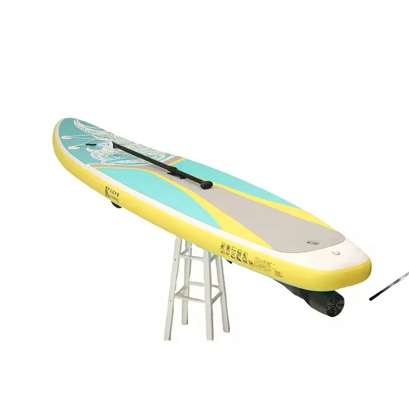 

Factory Wholesale PVC Drop Stitch Inflatable Stand Paddling Surfboard SUP Paddle Board Electric Propeller Surfboard for Home Use