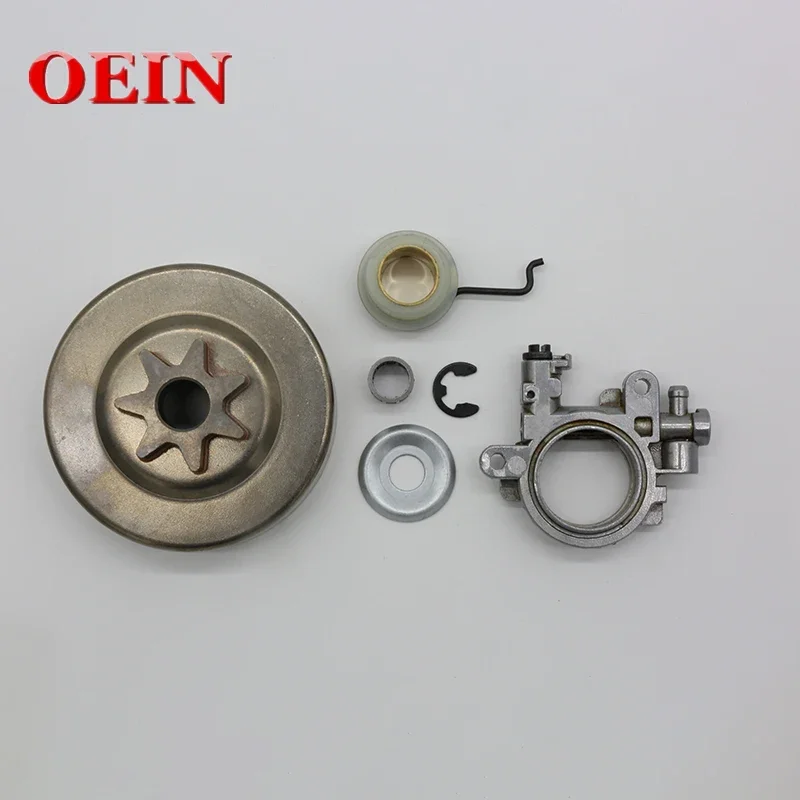 

3/8" 7T Clutch Drum Bearing Oil Pump Worm Gear Kit For Stihl 029 039 MS290 MS310 MS390 MS311 MS391 Chainsaw Parts