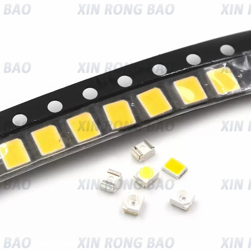 100pcs Super Bright 3528 1210 SMD LED Red Green Blue Yellow White RGB Orange Pink LED Diode 3.5*2.8*1.9mm