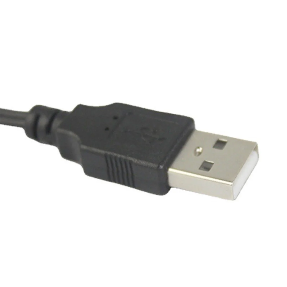 2A USB A Male to Dual DC 3.5*1.35mm Female Power supply Plug Jack Type A Extension Heated Charging Cable Connector Cords 1.4M