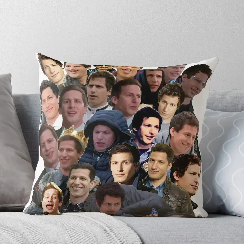 

Jake Peralta Paparazzi Throw Pillow Cushions For Children Decorative Cushion New year Embroidered Cushion Cover pillow