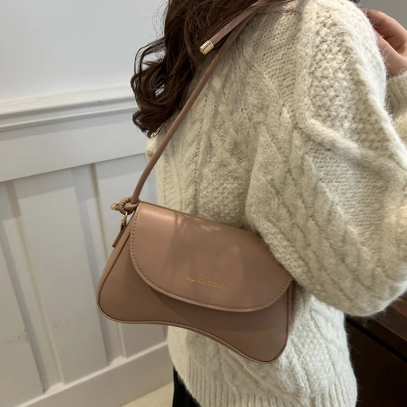 

Винтажные сумки на плечо для женщин, прочная минималистичная сумка-кошелек с регулируемым ремешком, повседневные сумки подмышками, женская сумка через плечо