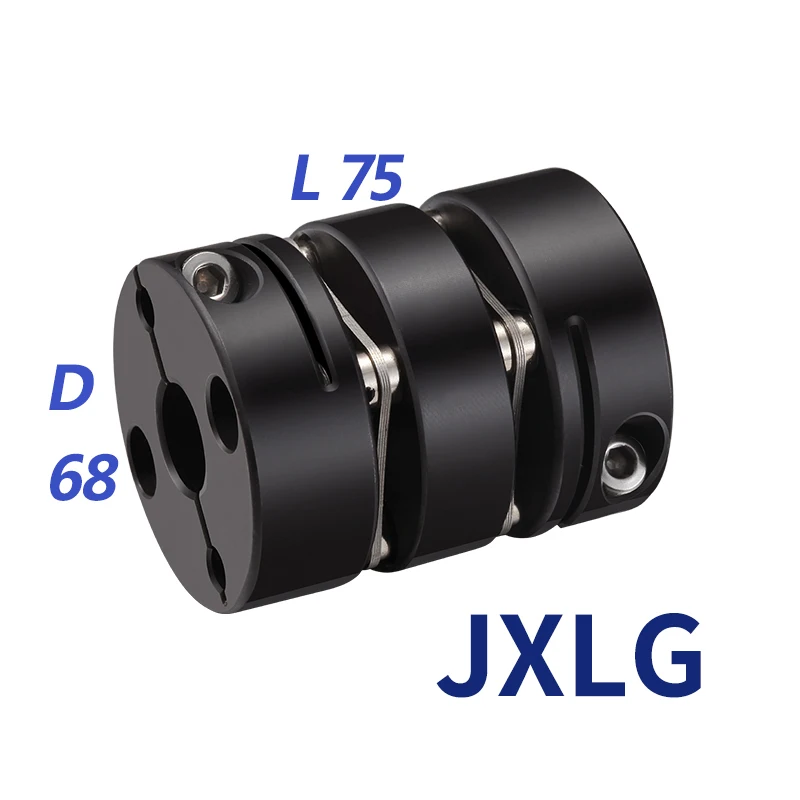 

JXLG45 #steel D68L75double diaphragm coupling stepper servo motor high torque screw high precision elastic coupling