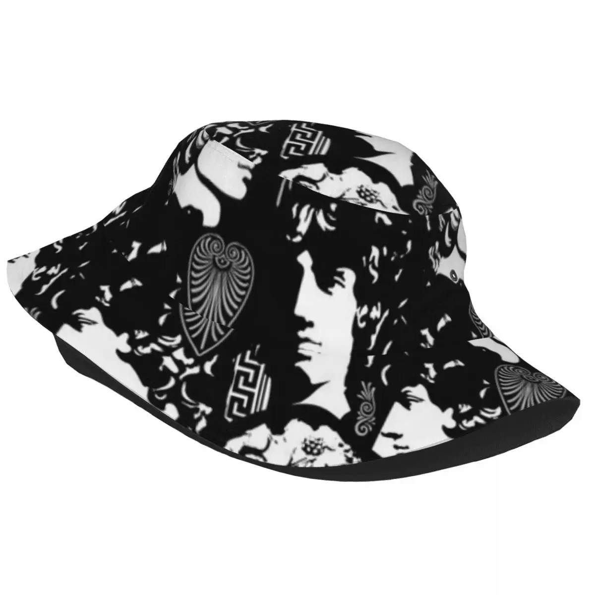 Antinous God Bucket Hat Bob Fisherman Cap Outdoor Travel Sun Visor Fashion Panama