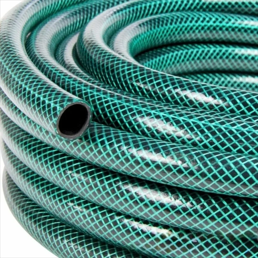 

5/10/15/20m Garden Hose Set with Nozzles Anti Crack Plastic Water Pipe Soft Flexible ‌Memory Sprinkler Soaker Hose