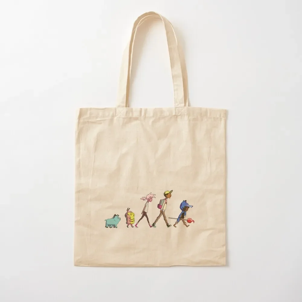 Wolf, Benson, Kipo, Dave, Benson - Kipo And The Age Of Wonderbeasts Tote Bag tote bag men's tote bags aesthetic Bag