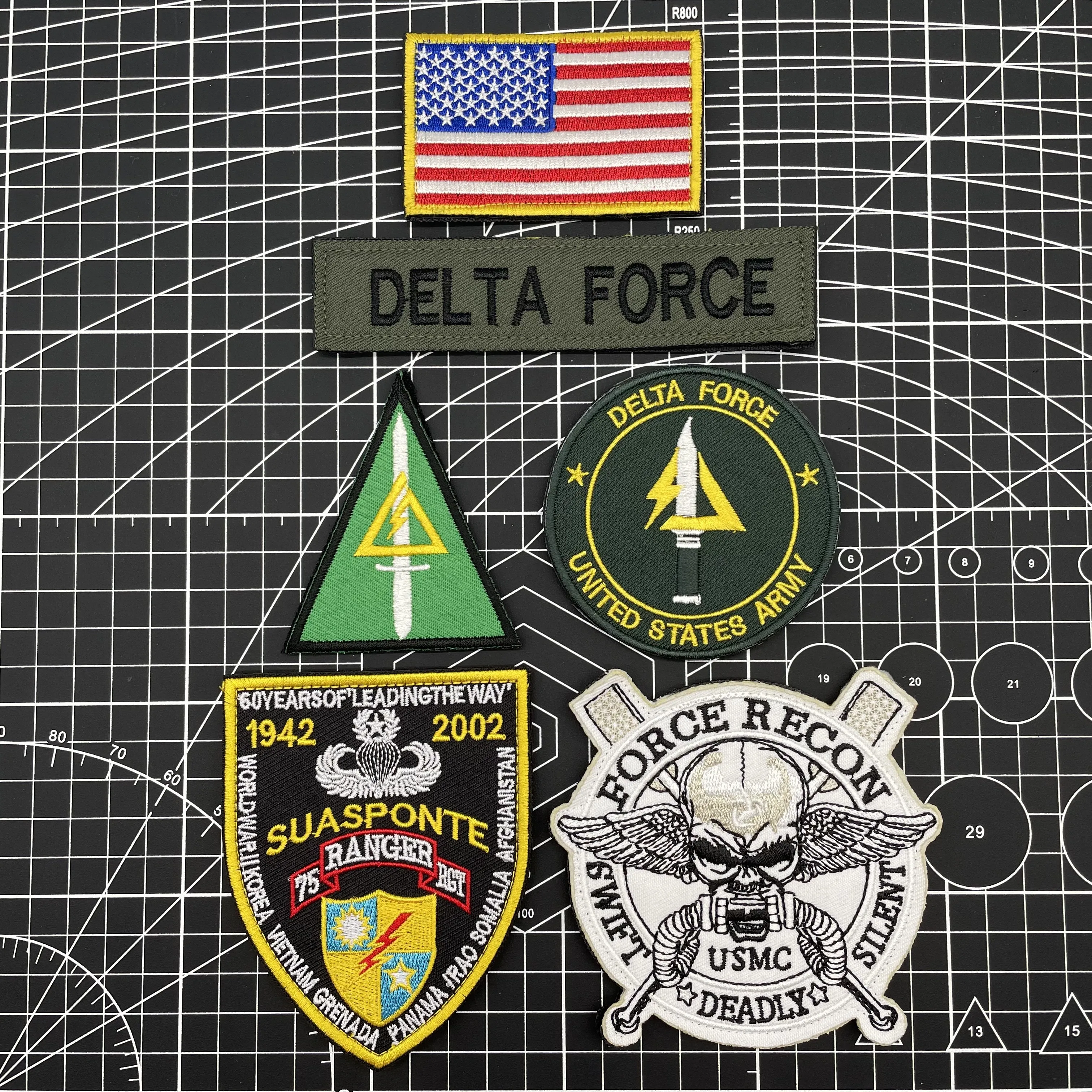 Delta Force Military CAG U.S. Army delta force military patches Tactical armbands Backpack accessories Outdoor clothing charms