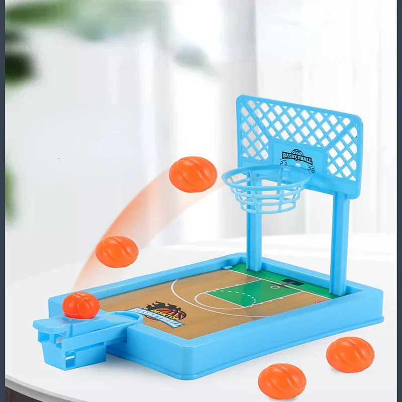 Desktop Table Game Mini Basketball Finger Shooter Machine Party Table Summer Interactive Sports Games For Kids Adults