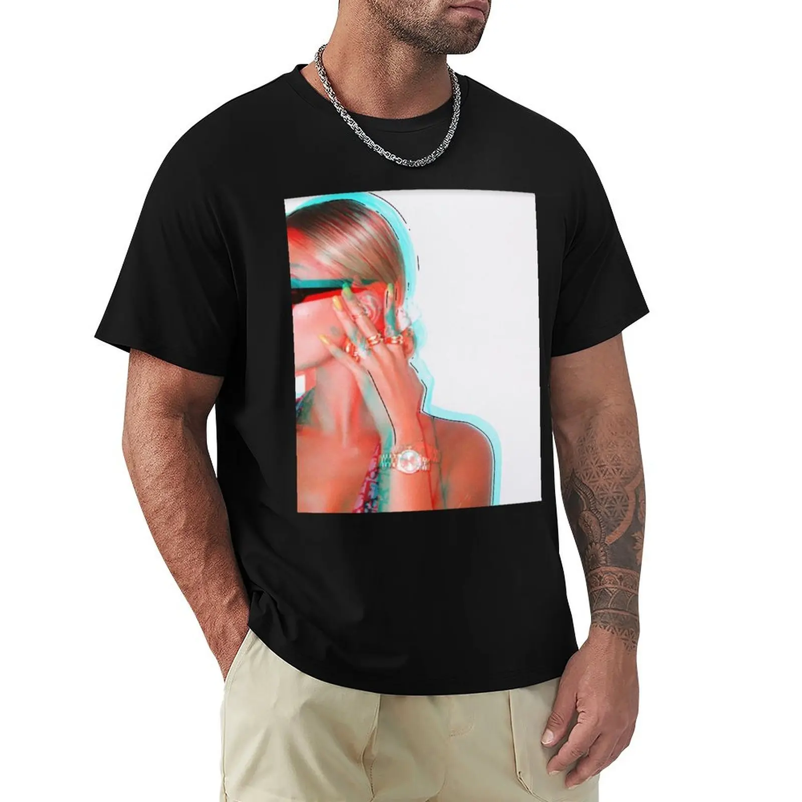 

HAILEY BIEBER T-Shirt Casual Loose Fit Short Sleeve T-Shirt