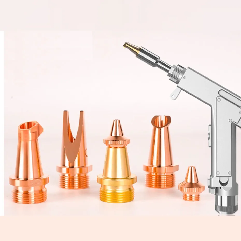 Laser welding copper nozzle M16 handheld welding nozzle AS12 welding machine wire feeding super strong Weiye anti splash