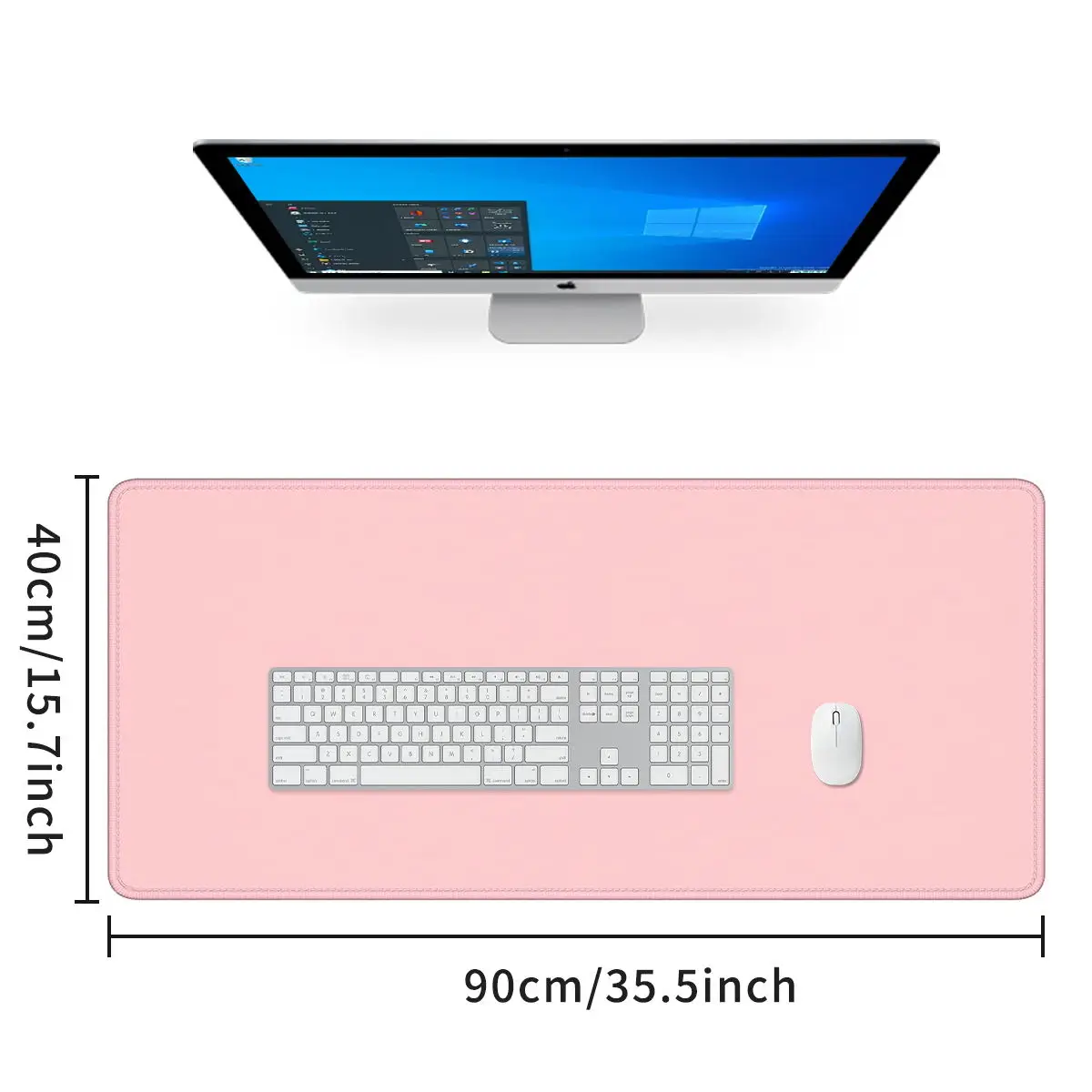 Desk Mats Keyboard Mouse Pad Wrist Rest Rubber with Non-Slip Bottom 3 IN 1 Large Mousepads 90X40CM Wholesale  New Arrival