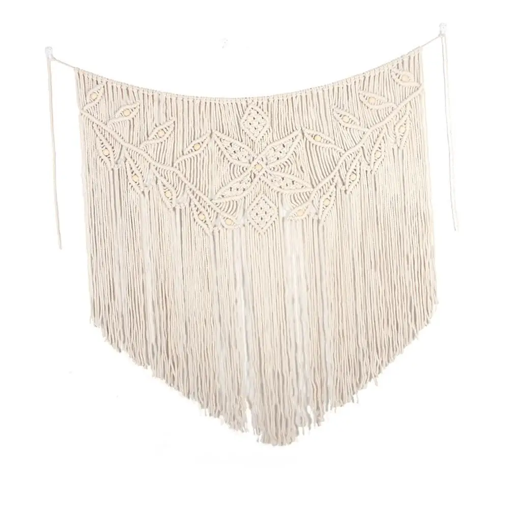 Nordic Macrame Wall Hanging Dorm Wall Art Decor Bohemian Tapestry Wall Decor