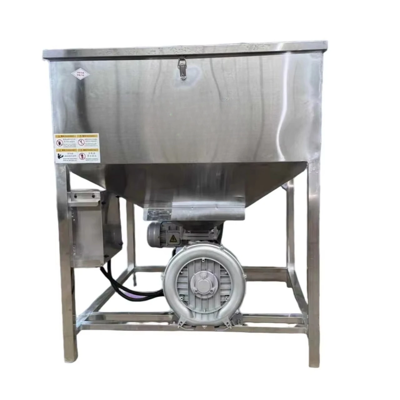 Control Fish Throwing Machine Fishpond Shrimp PondWholesale Stainless Steel Automatic 360°  Pneumatic Feeder Remote