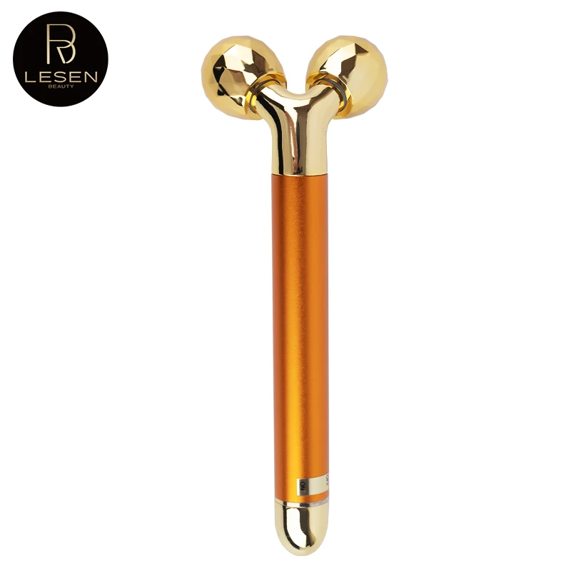 Lesen 3d rolo massagem rosto dispositivo de emagrecimento endurecimento e levantamento reduzir forma de edema controlador tridimensional aperto da pele