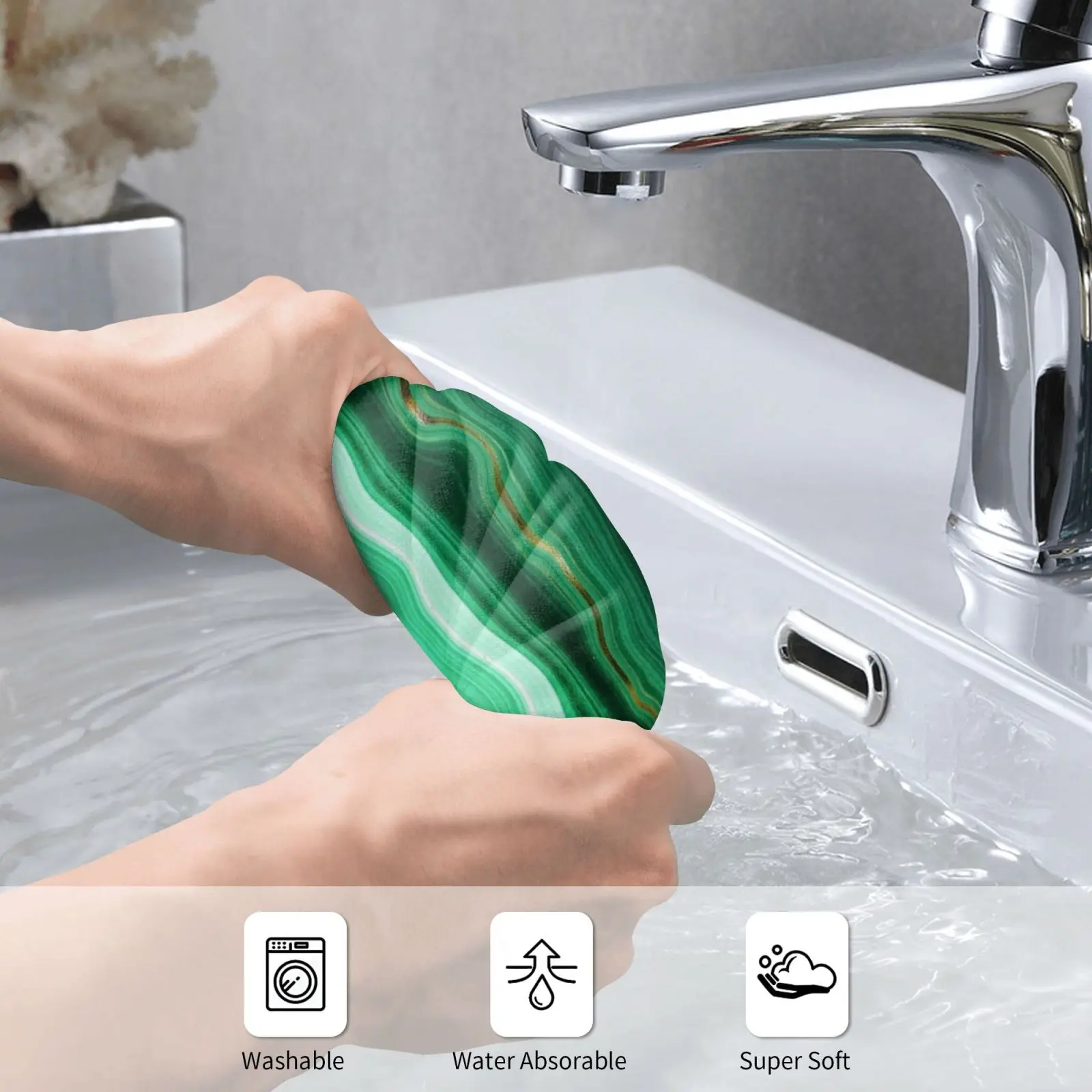Towel Green And Gold And Mint Veined Malachite Gemstone 3220 Green Stone Malachite Texture