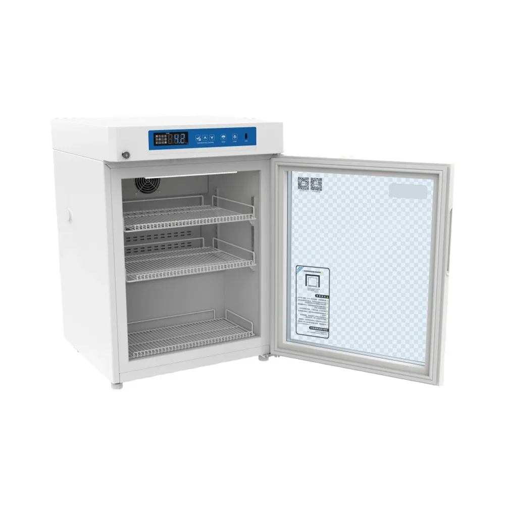 75L 2℃~8℃ Medical Refrigerator and Freezer Cool Cabinet Hospital Refrigerator Laboratory Pharmacy Low Temperature Refrigerator