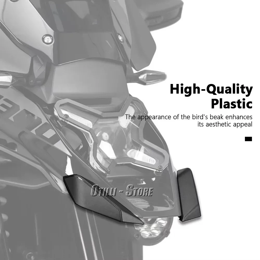 Motorcycle For BMW R1300GS R 1300 GS GS1300 2023 2024 2025 Front Beak Fairing Extension Wheel Extender Cover Black Accessories
