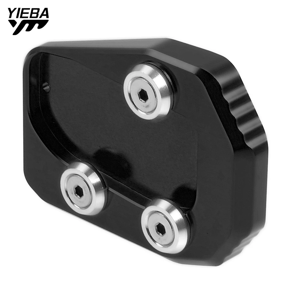 Motorcycle Accessories Side Stand Enlarger Kickstand Plate Pad Parts For Yamaha MT-09 SP / XSR 900 Abarth 2017-2023 2018 2019