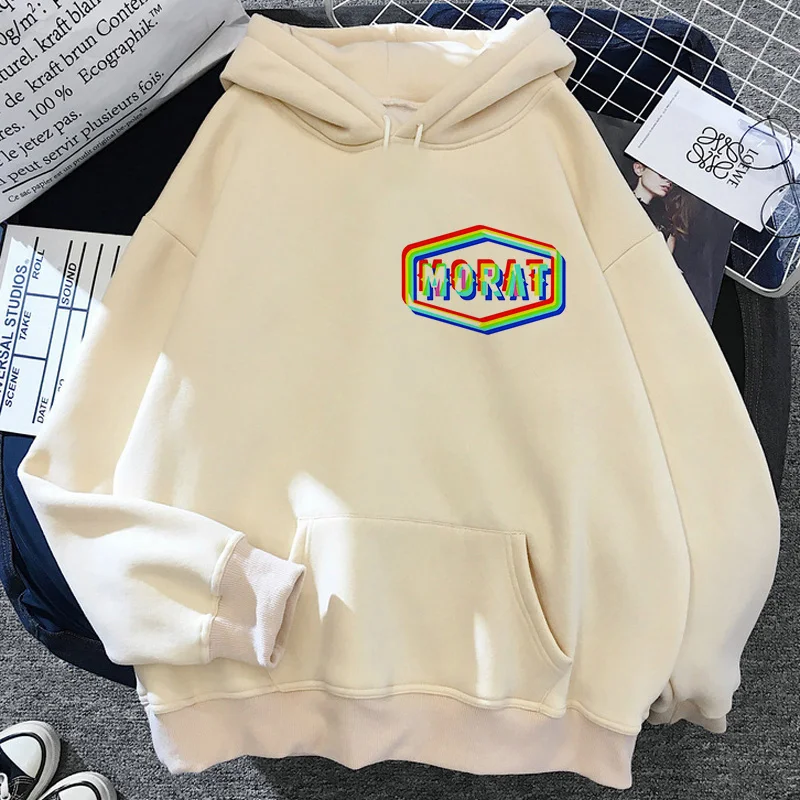 Morat Hoodies Male Hip Hop Graphic Manga Vintage Male Sweatshirts Ulzzang