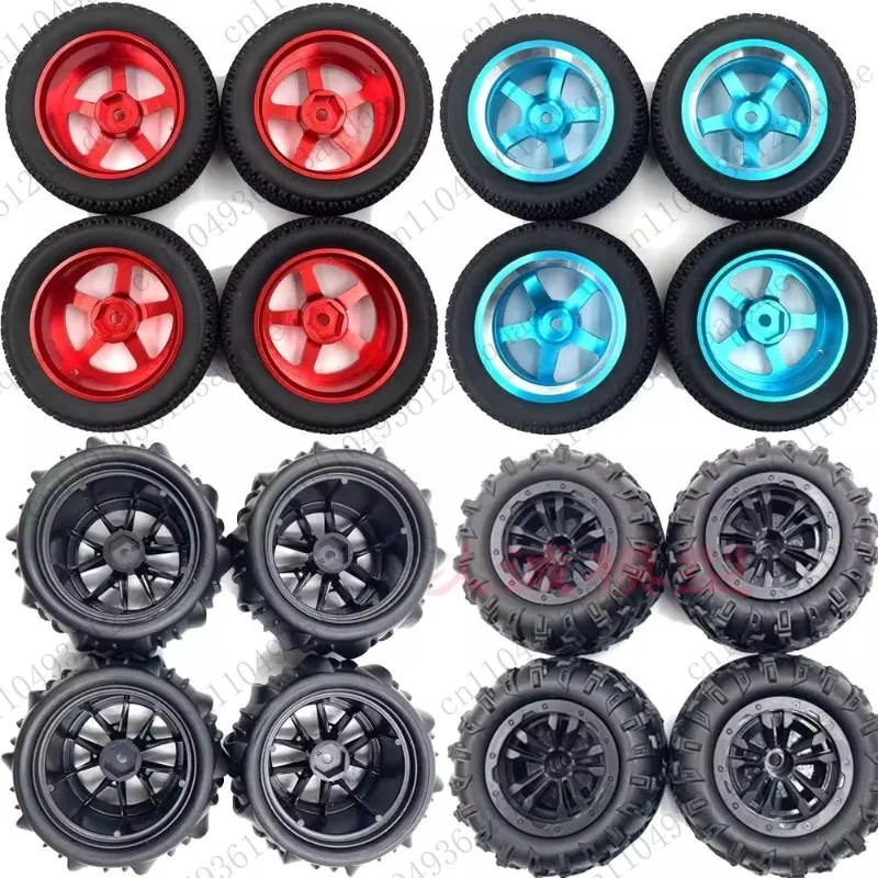 1: 16 16208 16210 Remote Control Car Beach Rally Big Foot Off Road Flat Run Alloy Wear Resistant Tires