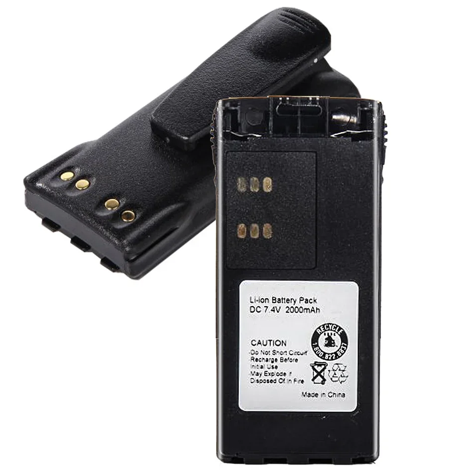 Batterie hnn9013 (gp340) 2000mah für motorola gp320, gp328, gp338, gp340, gp360, gp380 walkie talkie batteria