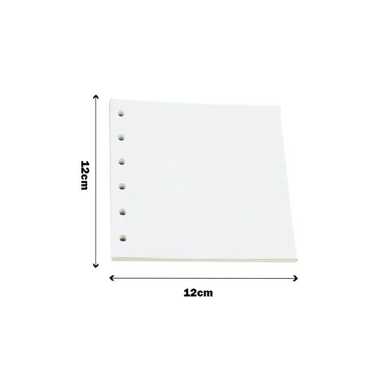 A7 Small Daisy Square Booklet Loose-leaf INS Sticker Notebook Journal Binder Daily Planner Notebooks for Students Mini Notebooks