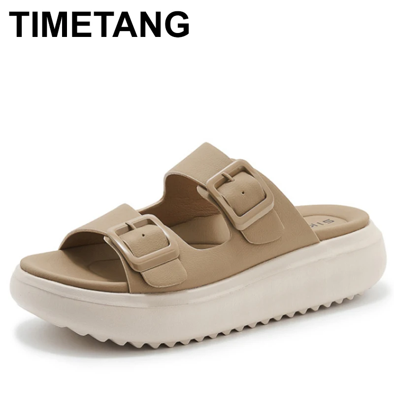 

New Thick-Soled Lightweight Non-Slip Comfortable And Casual Md Sports Slippers In Summer Versatile And Simple Fashion
