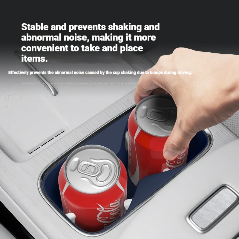 Suitable for 2026 Chery Fengyun T9L silicone central control cup holder car non-slip drink holder cup sleeve interior accessorie