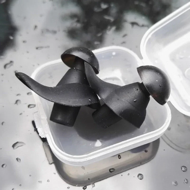 Tapones para los oídos para deportes acuáticos, natación, buceo, Protector de oídos impermeable para adultos, accesorios antiruido para natación, 1