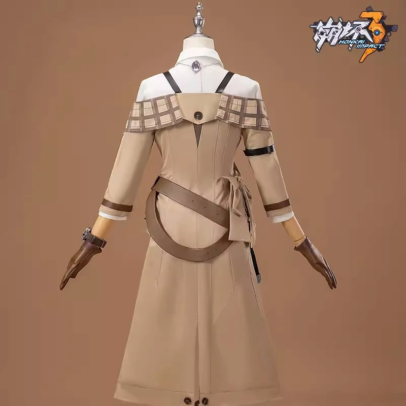 Fu Hua Cosplay Costume Game Honkai Impact 3rd Hawk of the Fog Fashion Uniform Women's Activity  Halloween Party Role Play Outfit