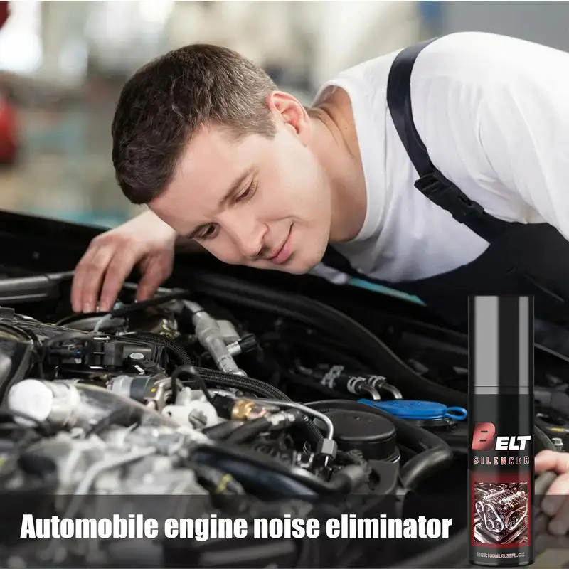 Sabuk Mobil Semprotan Kebisingan 100Ml Sabuk Semprot Sabuk Rias Perlindungan Pelumasan Kebisingan Otomotif Memperpanjang Sabuk Pelumasan Umur