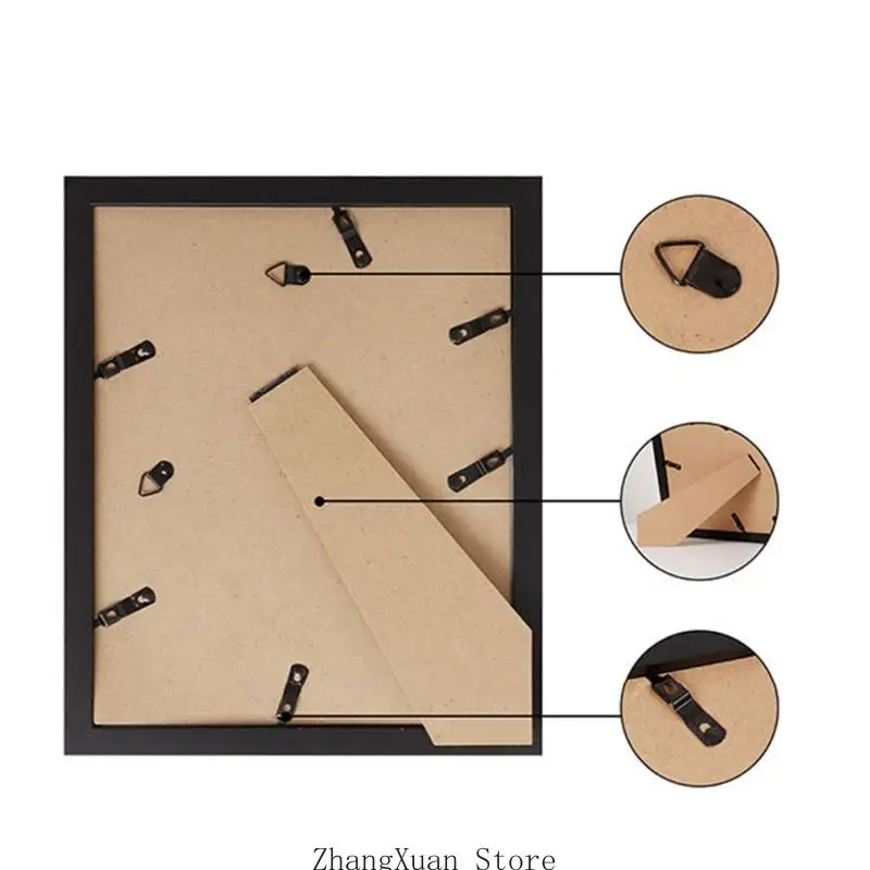 Paws Print Photo Display Frame Paws Print Impressions Set with DIY Clay for Home 3XUF