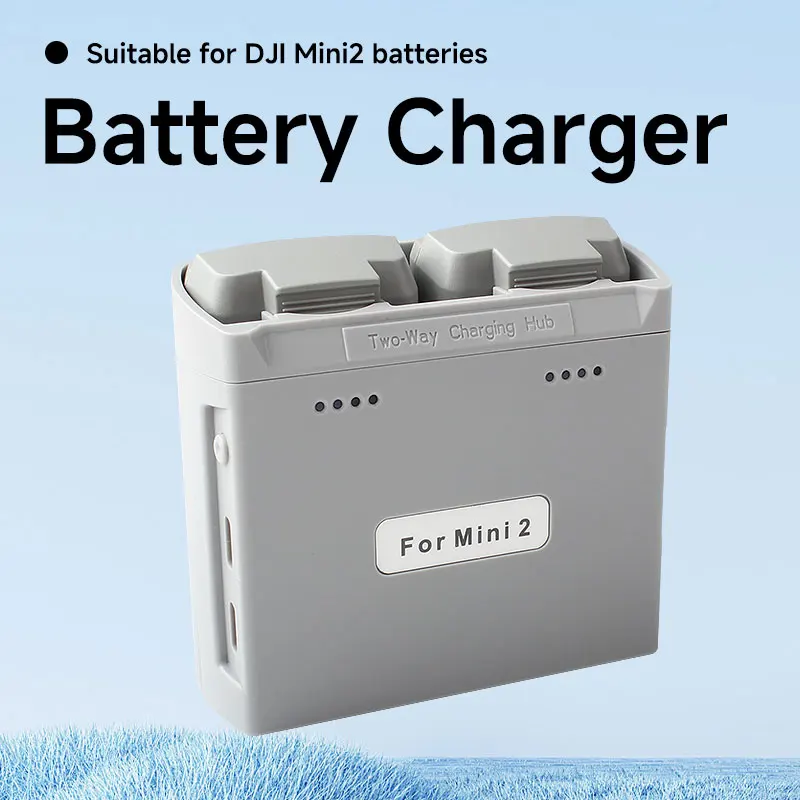 For DJI Mini 2 SE 4K Series Drone Two-Way Charging Hub Compatible with Mini 2 SE Drone Battery Charger Essential Accessories