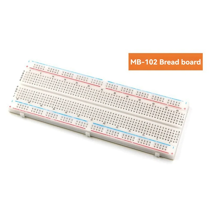 

Комплект модуля питания макетной платы Exquisite-MB102 с 830-точечным беспаечным макетом и 65 гибкими перемычками для прототипирования