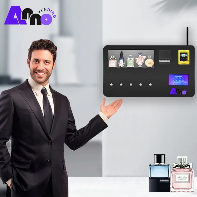 

Wall Mounted Perfume Spray Vending Machines Smart Self Service 24Hours