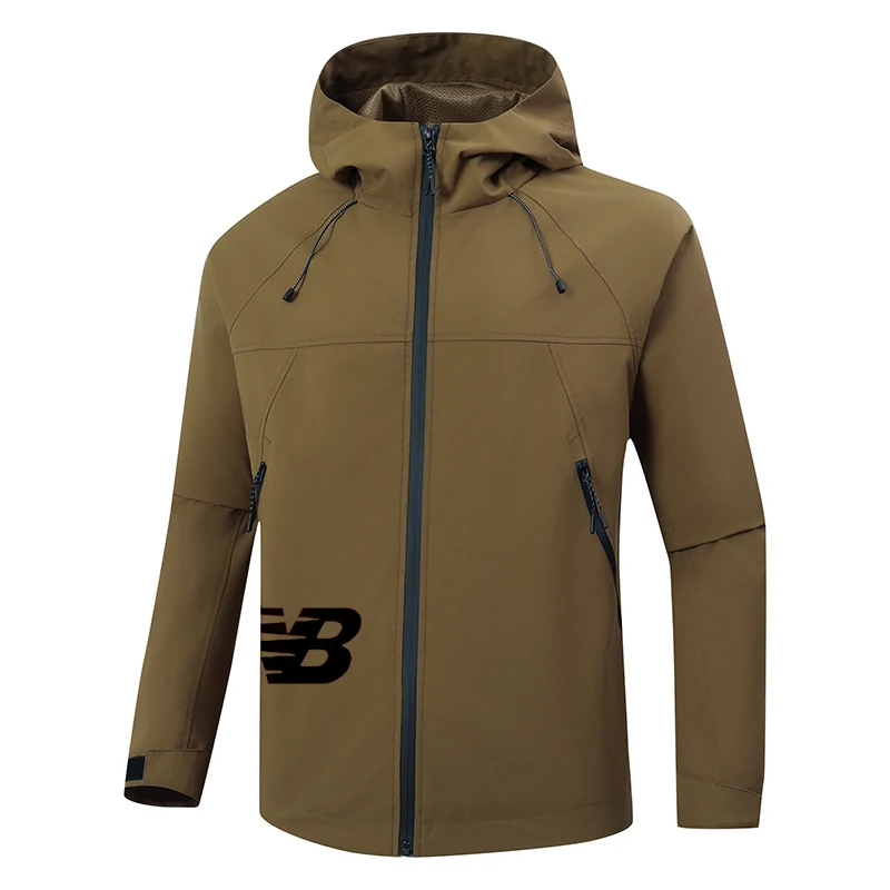 Men's autumn and winter 2025 sun protection coat: Skin-friendly, breathable, UV-resistant, waterproof long-sleeved windbreaker