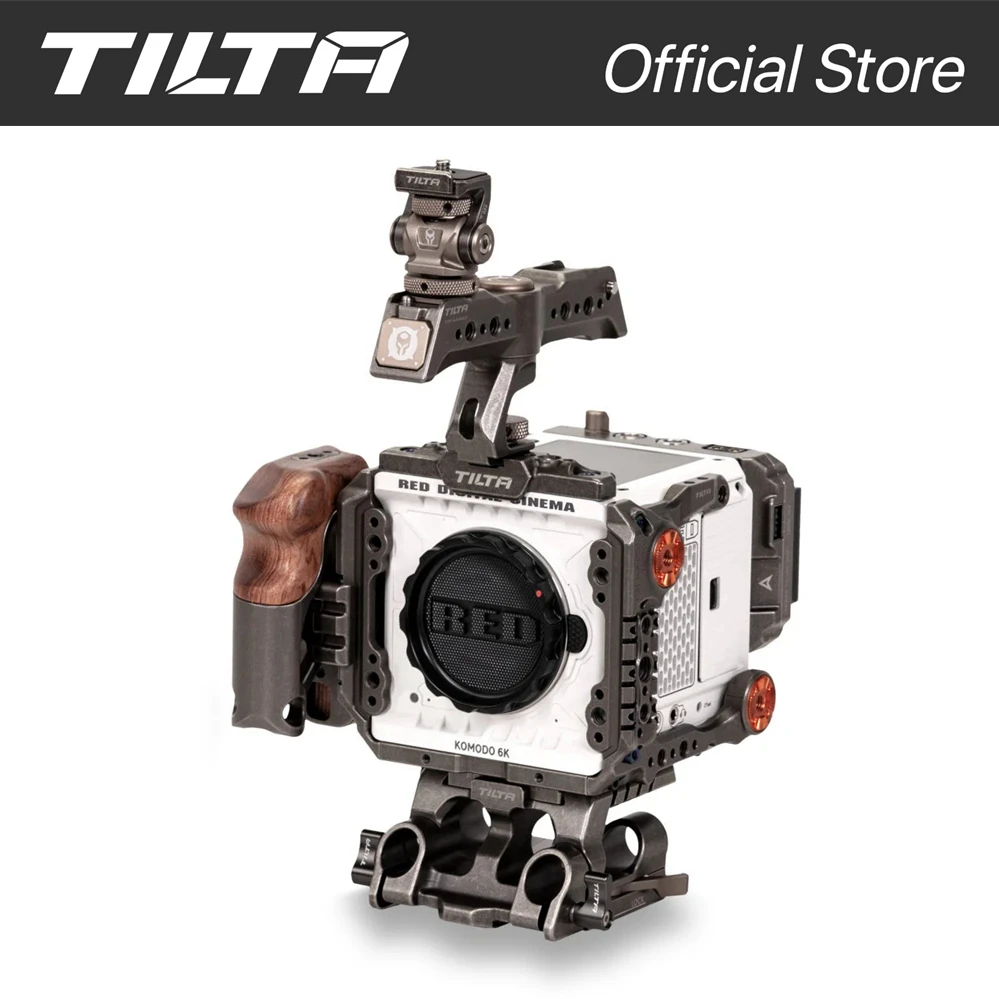 TILTA for RED KOMODO 6K TA-T08 Camera Cage for RED KOMODO 6K Film Baseplate Top Handle Kit A-E