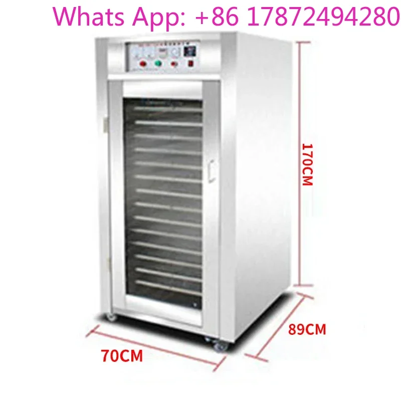 20layers Stainless Steel Commercial Food Dehydrator Large Fruit Dryer Sausage Meat Pepper Drying Machine 200V Kitchen Appliances
