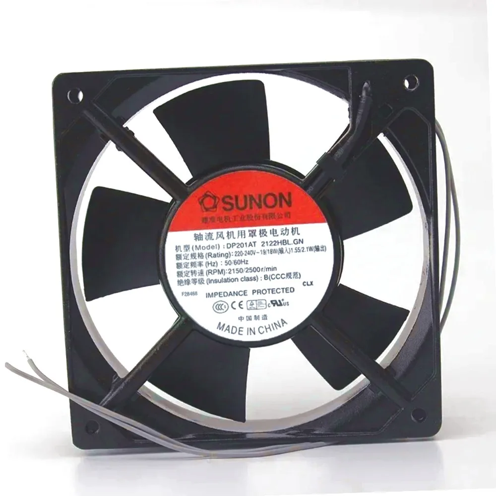SUNON DP201AT-2122HBL.GN   19/18W 120x120x25mm Server Cooling Fan