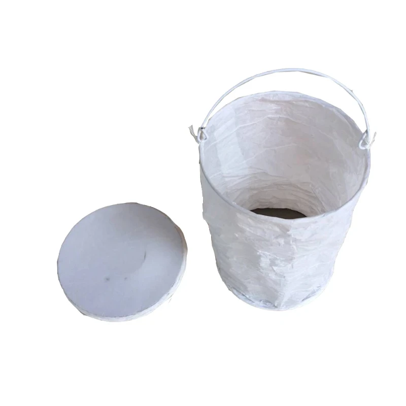 4pcs DIY White Straight Paper Lantern Lights Cylindrical Paper Lantern for Wedding Party Xmas Table Outdoor Hanging Decor