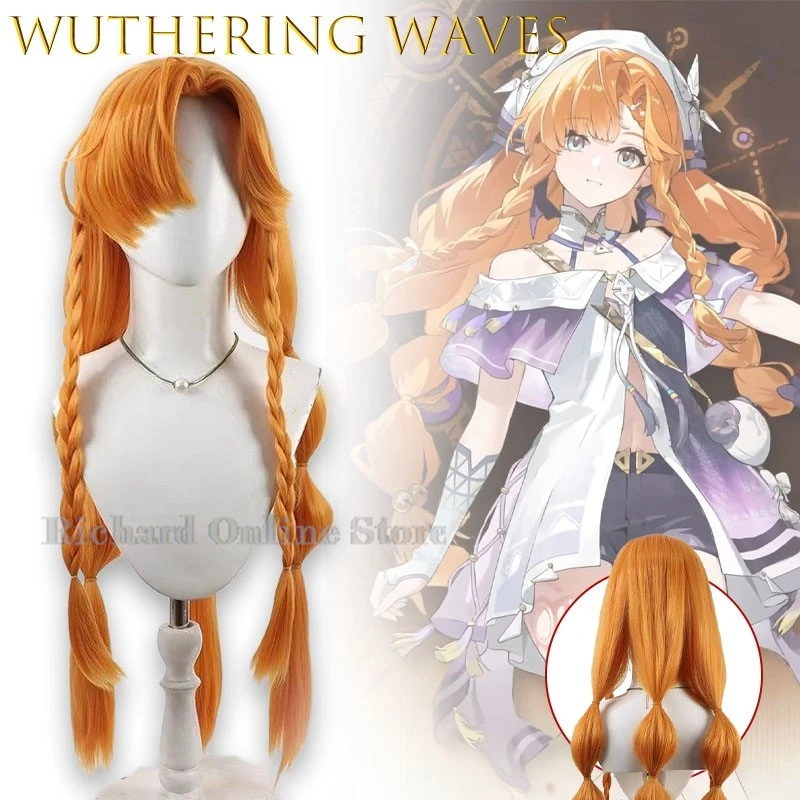 

Костюмы на Хэллоуин, мудровые волны, подписка, пушистый оранжевый топ на голове, парик для косплея, подлинная игровая копия, аксессуары в стиле аниме для взрослых