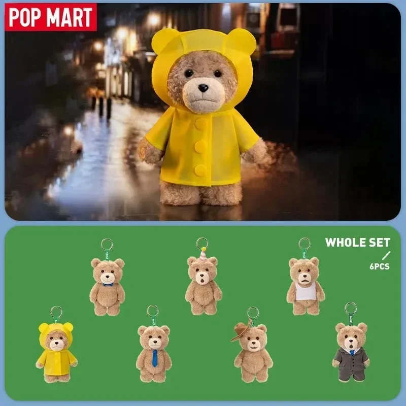 

POP MART GONG Ted2 SeriesAction Pendant Blind Box Mystery Box Kawaii Ornaments Figurines Home Decor Desktop Model Dolls Gilrs
