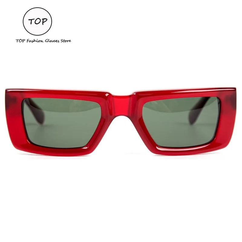 Trend Pioneer Fashion Sheet TAC Full Frame Square Women's Sunglasses UV400 Outdoor Sports Personality Men's Sunglasses